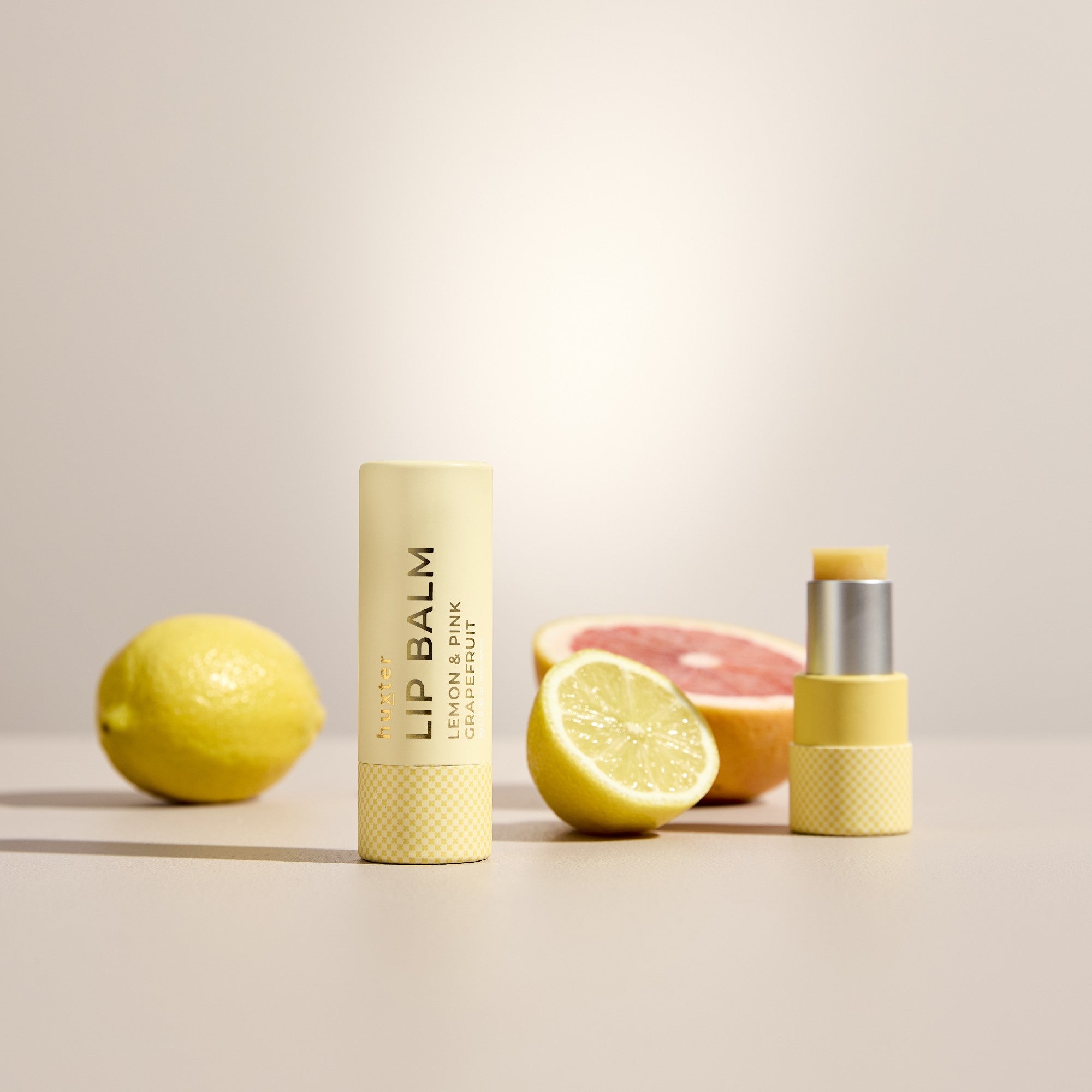 Huxter Lip Balm - Lemon & Pink Grapefruit