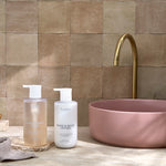 Load image into Gallery viewer, Huxter Wash &amp; Lotion Duo - Lily &amp; Cotton Flower
