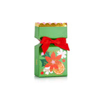 Load image into Gallery viewer, Huxter Christmas Flowers Collection Body Cleansing Soap Bar Bon Bon - Blackcurrant, Citrus &amp; Amber 150g (Green)

