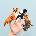 Load image into Gallery viewer, Tara Treasures Felt Finger Puppet Set of 5 - Australian Animals G 
