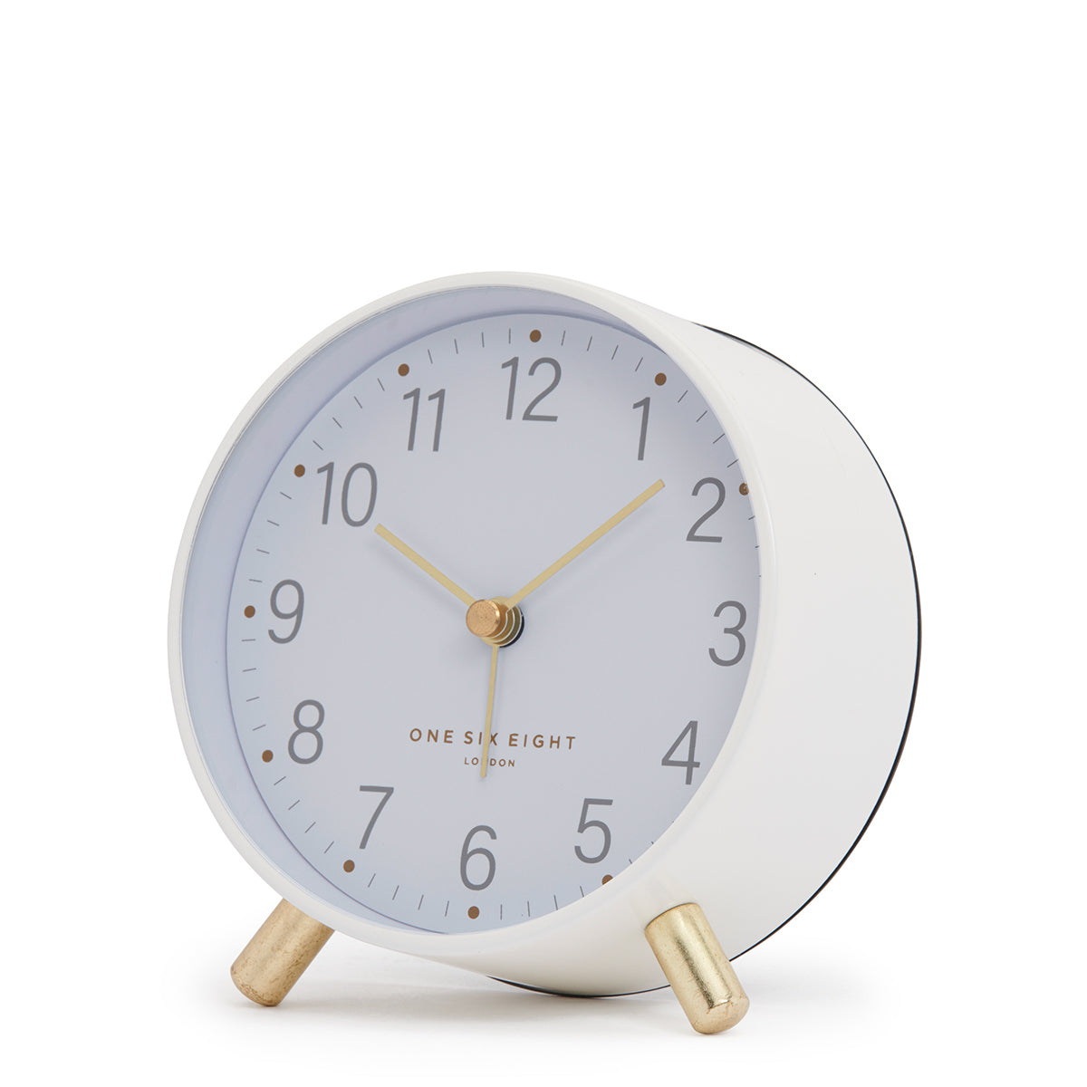 One Six Eight London Maisie Alarm Clock - White