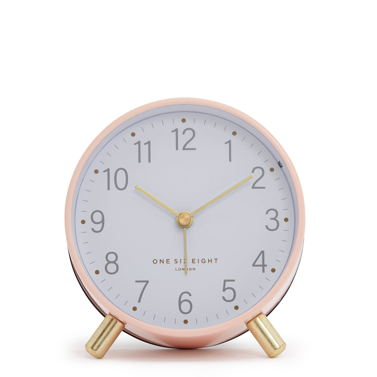 One Six Eight London Maisie Alarm Clock - Blush