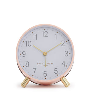 One Six Eight London Maisie Alarm Clock - Blush