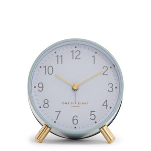 One Six Eight London Maisie Alarm Clock - Sage Green