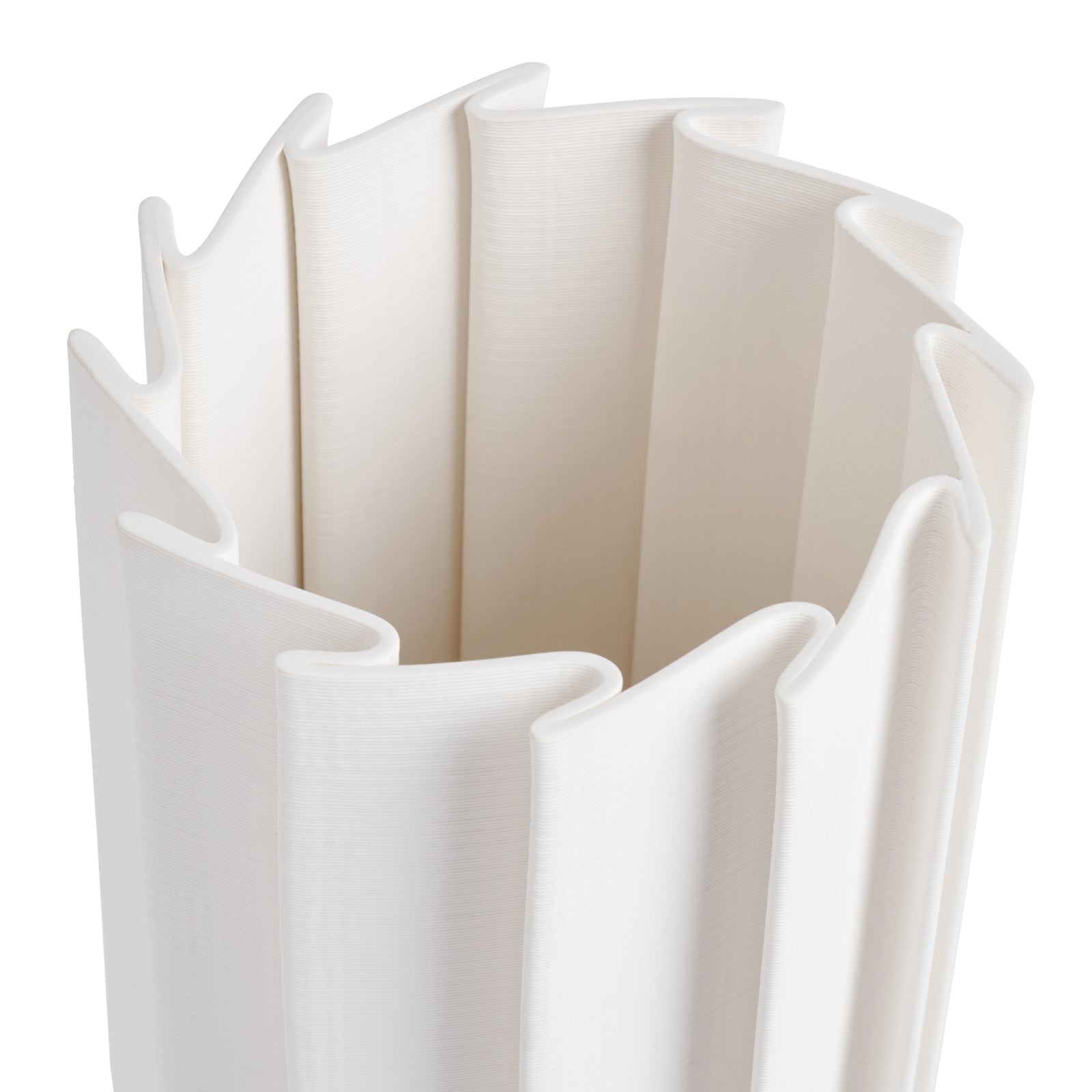 One Six Eight London Chloe Vase - White 33cms