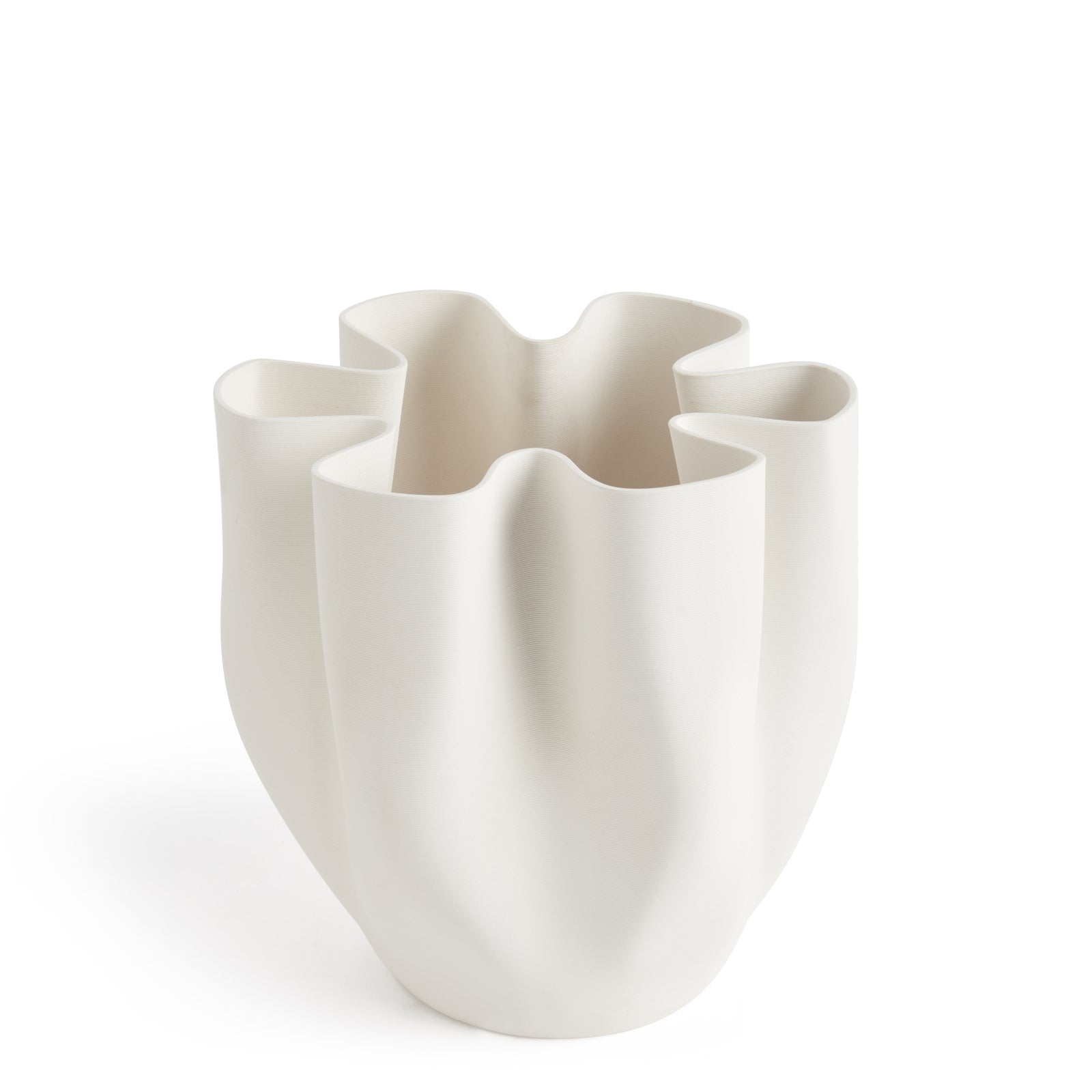 One Six Eight London Bailey Vase - White 28cm x 26cm