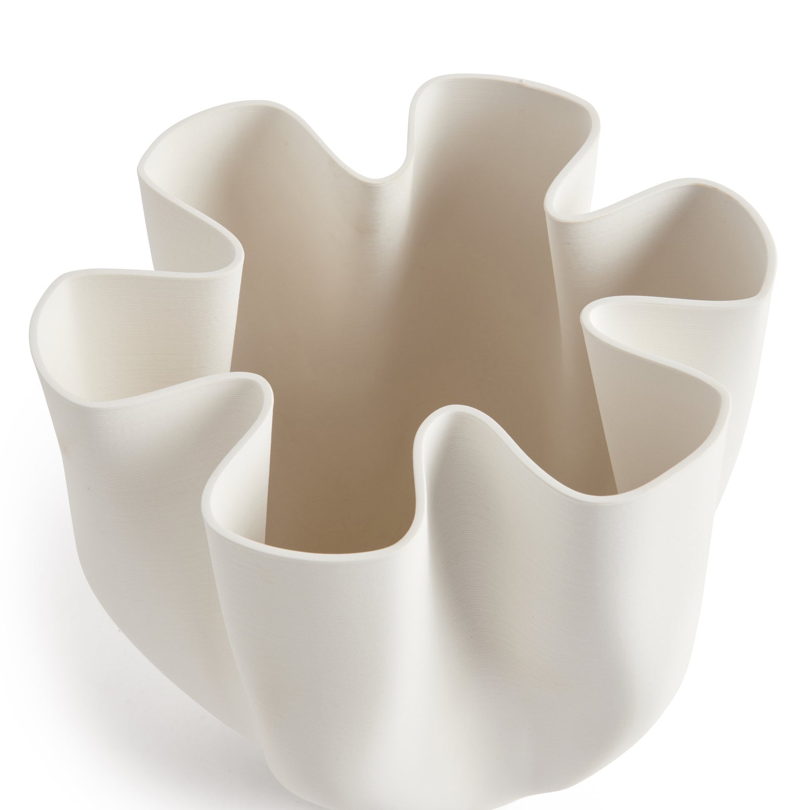 One Six Eight London Bailey Vase - White 28cm x 26cm