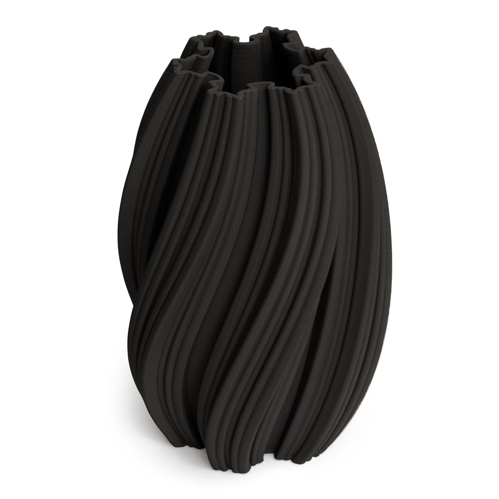 One Six Eight London Emma Vase - Black 31cm