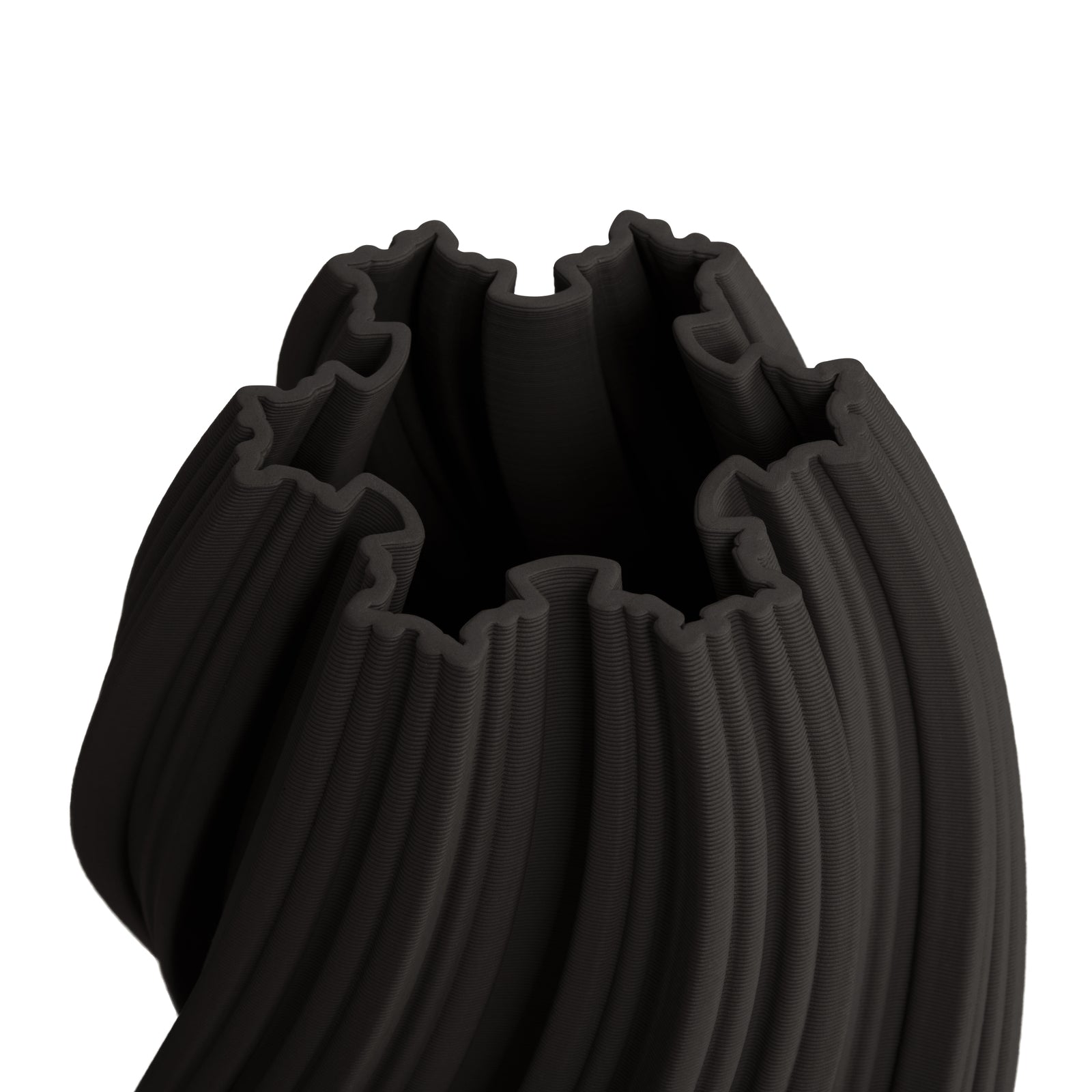 One Six Eight London Emma Vase - Black 31cm