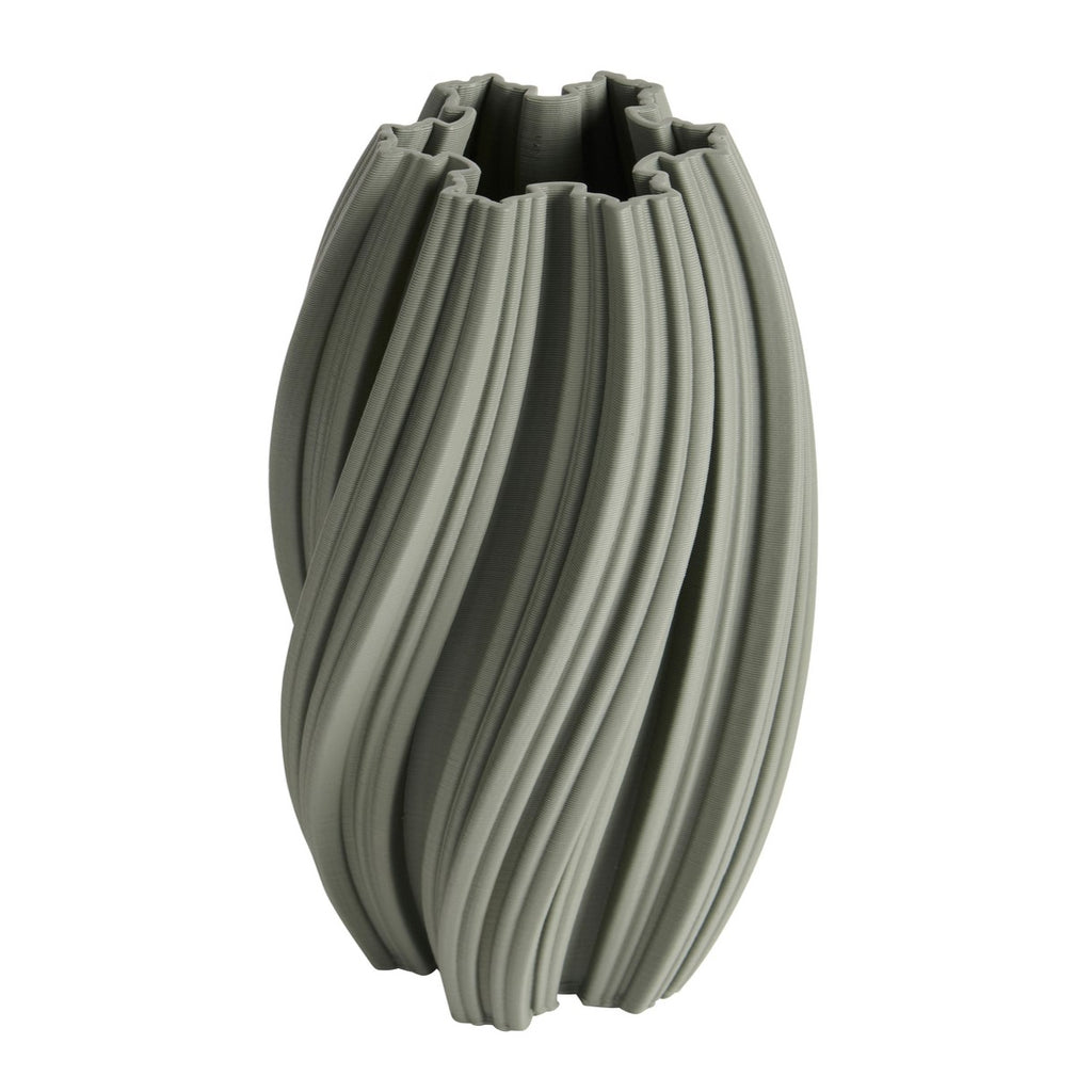 One Six Eight London Emma Vase - Olive Green 31cm