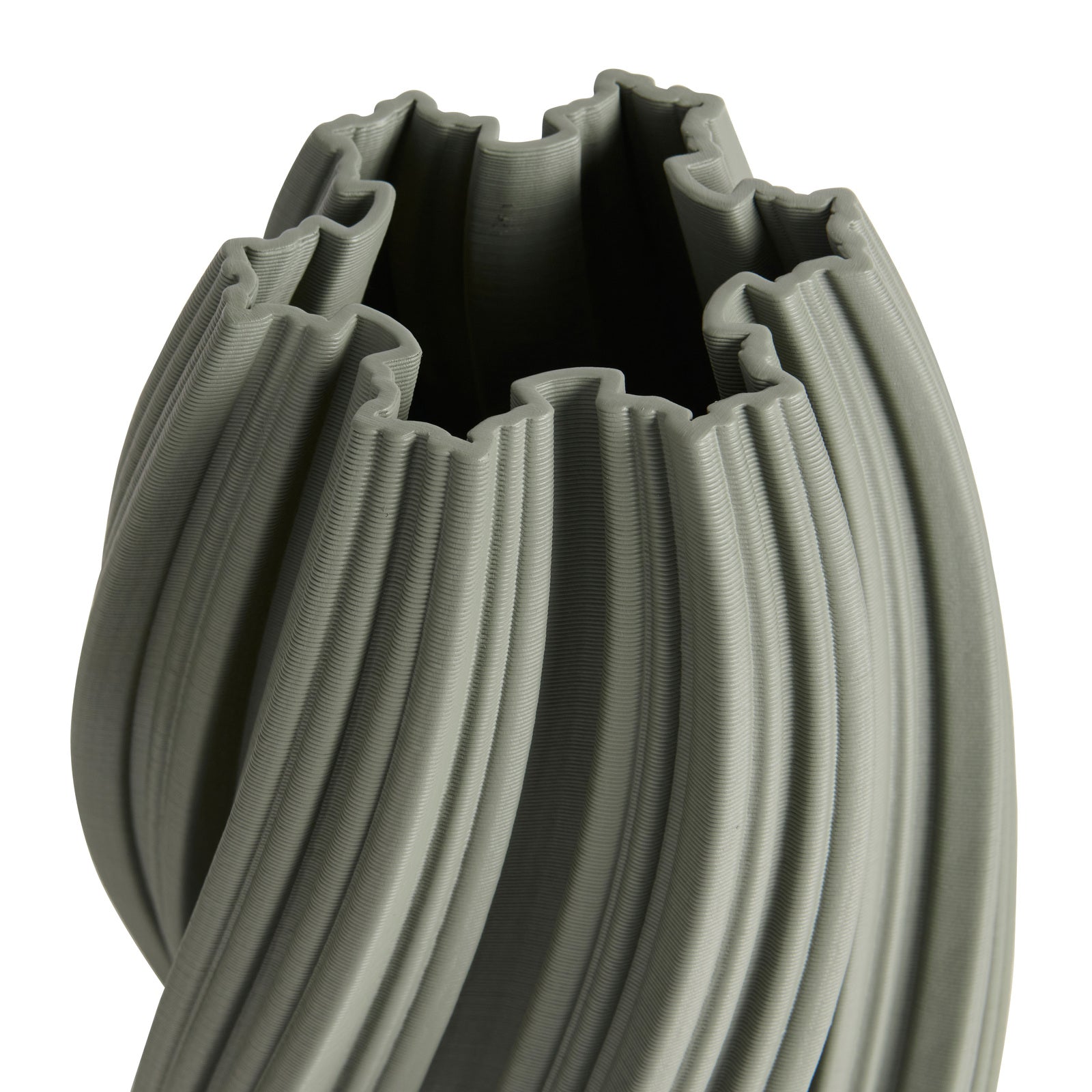 One Six Eight London Emma Vase - Olive Green 31cm