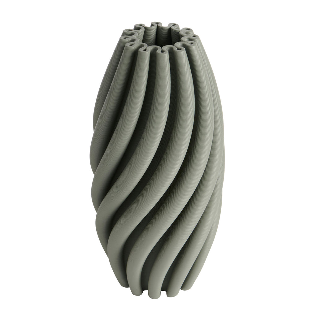 One Six Eight London Stella Vase - Olive Green 29cm