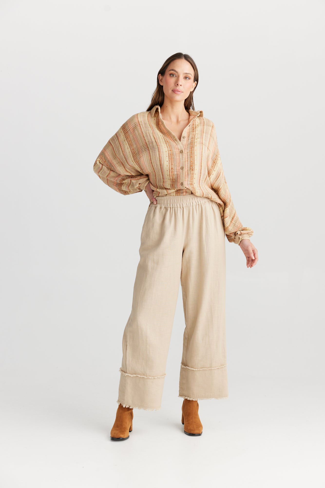 The Shanty Corporation Cadiz Pant - Natural [CLR:NATURAL SZ:XS]