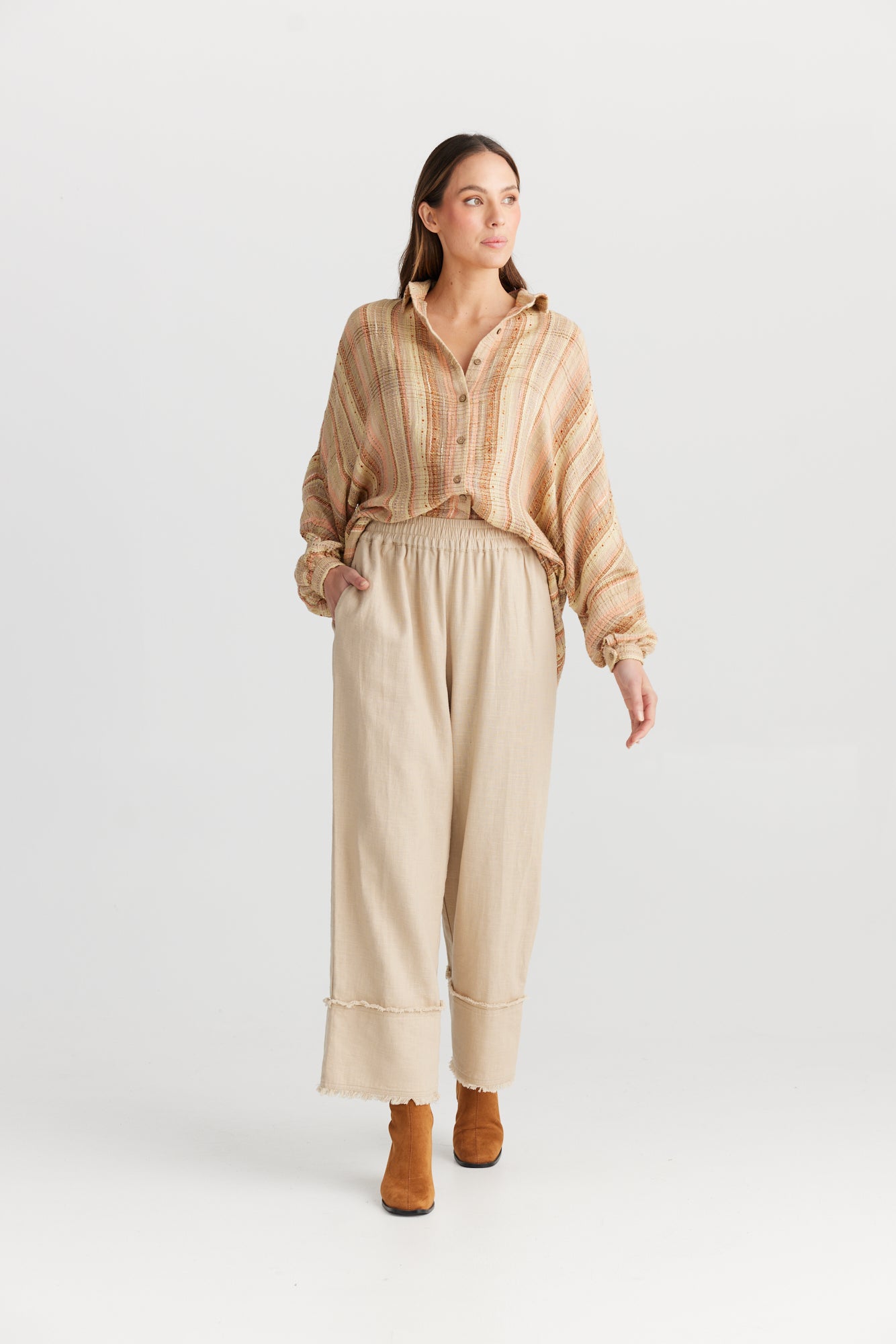 The Shanty Corporation Cadiz Pant - Natural [CLR:NATURAL SZ:XS]