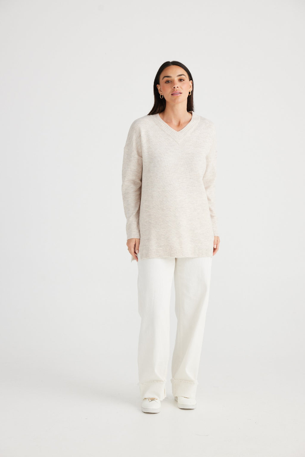 Brave+True Bianca Long Knit - Natural [CLR:NATURAL SZ:XS]