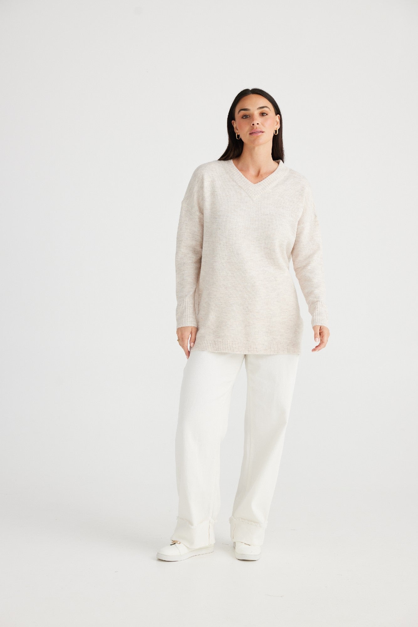 Brave+True Bianca Long Knit - Natural [CLR:NATURAL SZ:XS]