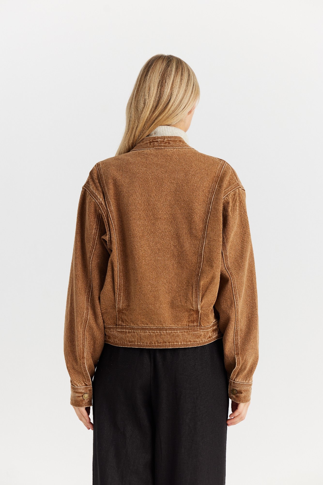 The Shanty Milano Jacket - Chestnut [CLR:CHESTNUT SZ:XS]