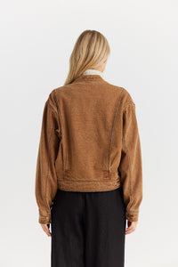 The Shanty Milano Jacket - Chestnut [CLR:CHESTNUT SZ:XS]