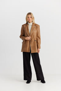 The Shanty Venice Jacket - Chestnut [CLR:CHESTNUT SZ:XS]