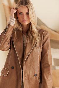 The Shanty Venice Jacket - Chestnut [CLR:CHESTNUT SZ:XS]