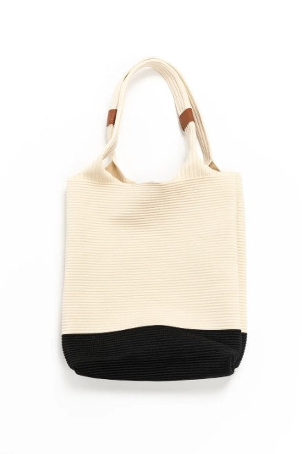 Holiday Jonty Tote Bag - Creme