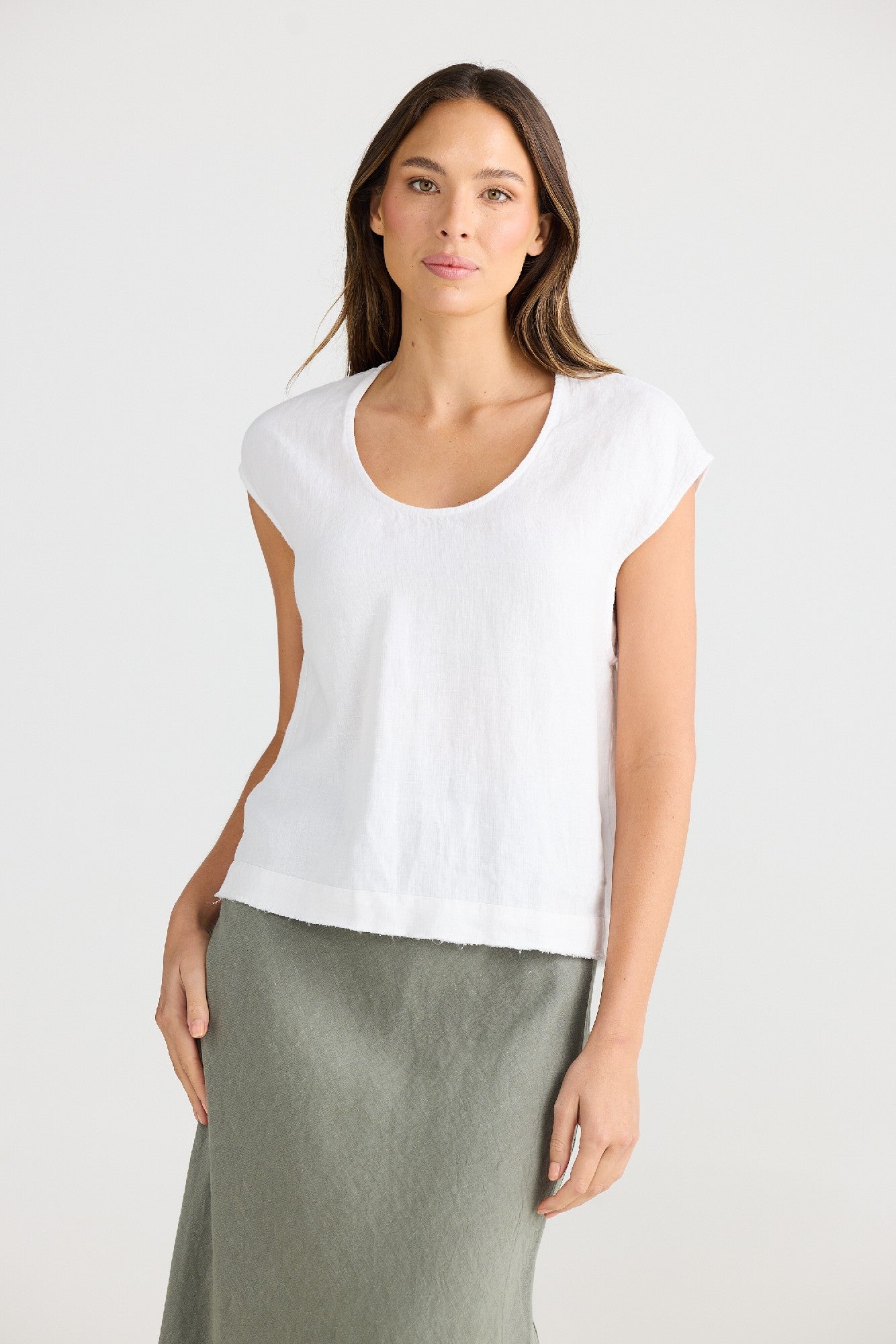 The Shanty Corporation Pisa Top - White Linen [CLR:WHITE LINEN SZ:XS]