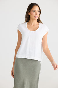 The Shanty Corporation Pisa Top - White Linen [CLR:WHITE LINEN SZ:XS]