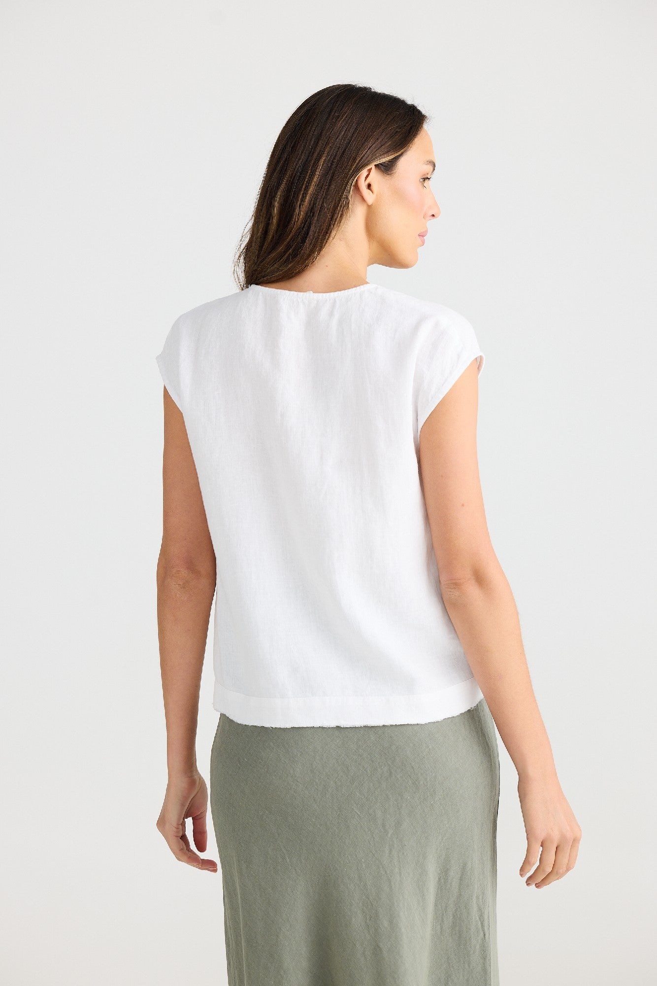 The Shanty Corporation Pisa Top - White Linen [CLR:WHITE LINEN SZ:XS]