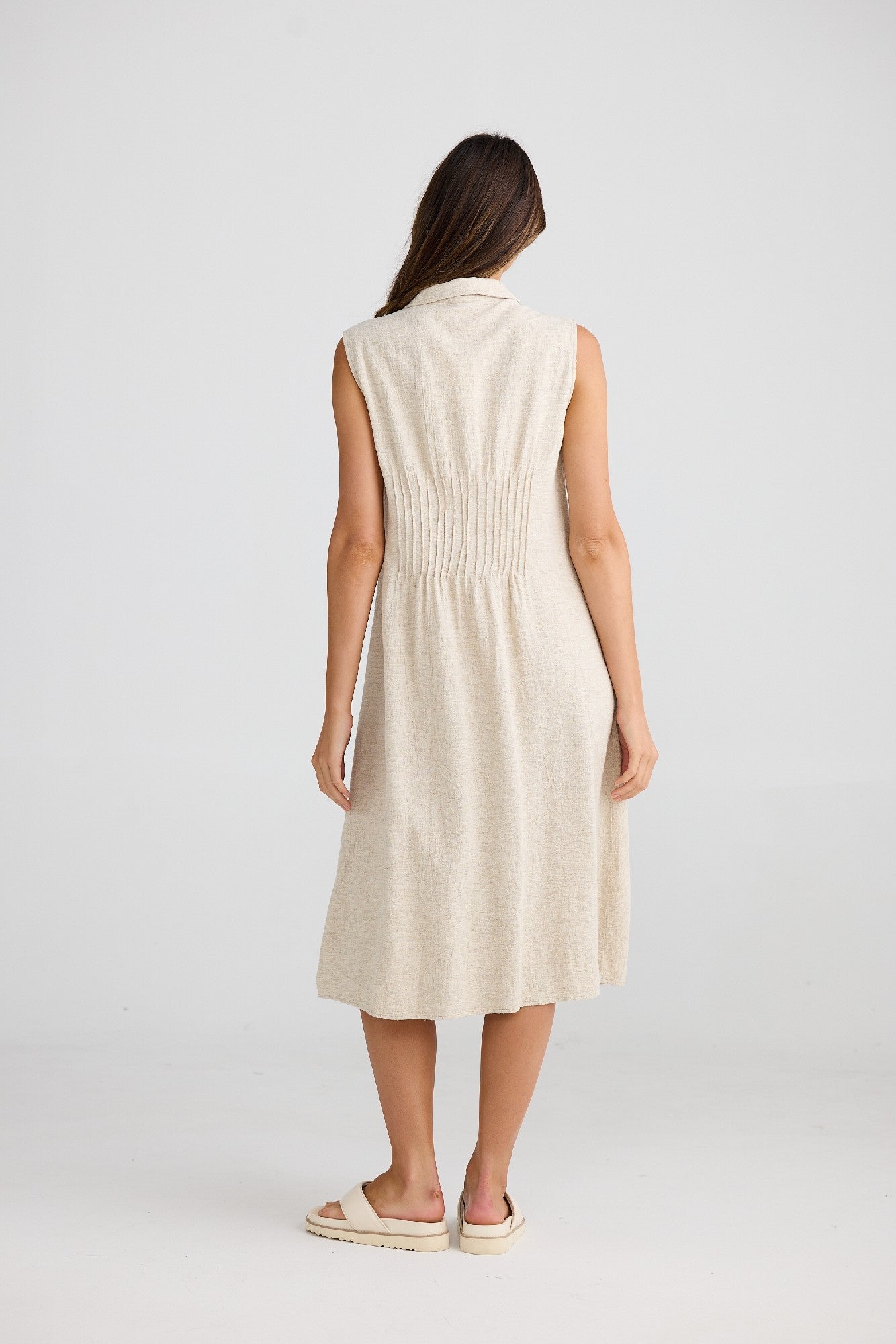 The Shanty Corporation Florentine Dress - Natural Jaquard [CLR:NATURAL JAQUARD SZ:XS]