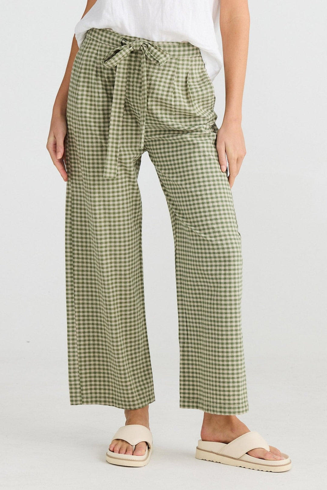 The Shanty Corporation Dickens Pant - Sage Check [CLR:SAGE CHECK SZ:XS]