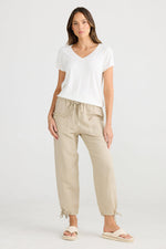 Load image into Gallery viewer, The Shanty Corporation Amazon Pant - Natural Linen Blend [CLR:NATURAL LINEN  SZ:XS]
