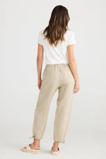 Load image into Gallery viewer, The Shanty Corporation Amazon Pant - Natural Linen Blend [CLR:NATURAL LINEN  SZ:XS]
