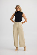 Load image into Gallery viewer, The Shanty Milano Pant - Natural Wash [CLR:NATURAL WASH SZ:XS]
