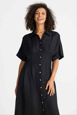Load image into Gallery viewer, The Shanty Corporation Felicita Dress [CLR:BLACK SZ:XS]
