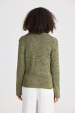 Load image into Gallery viewer, The Shanty Saffron Cardi - Khaki [SZ:S]

