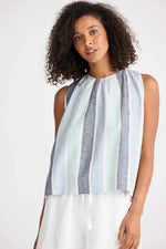 Load image into Gallery viewer, The Shanty Corporation Keo Top - Tulip Stripe [SZ:S]
