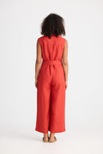 Load image into Gallery viewer, The Shanty Isola Jumpsuit - Cherry [SZ:XS]
