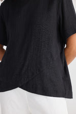 Load image into Gallery viewer, The Shanty Jada Top - Black [SZ:XS]
