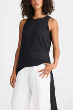 Load image into Gallery viewer, The Shanty Corporation Sicily Singlet - Black [SZ:S]
