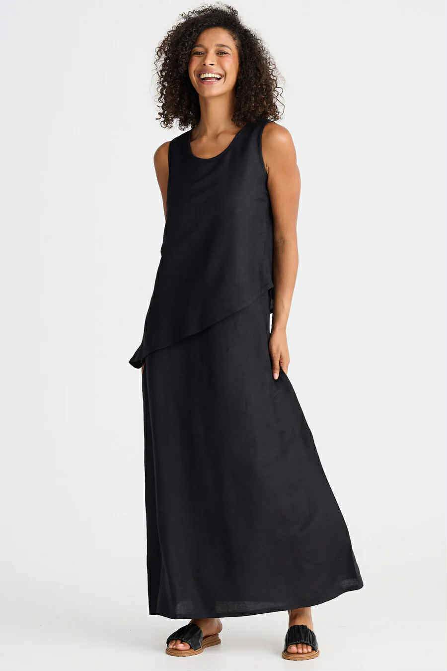 The Shanty Corporation Grace Dress [CLR:BLACK SZ:S]