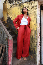 Load image into Gallery viewer, The Shanty Dickens Pant - Cherry [SZ:XS]
