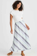 Load image into Gallery viewer, The Shanty Corporation Sicily Skirt - Tulip Stripe [SZ:XS]
