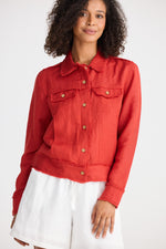 Load image into Gallery viewer, The Shanty Monza Jacket - Cherry [SZ:S]
