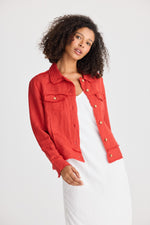 Load image into Gallery viewer, The Shanty Monza Jacket - Cherry [SZ:S]
