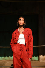 Load image into Gallery viewer, The Shanty Monza Jacket - Cherry [SZ:S]
