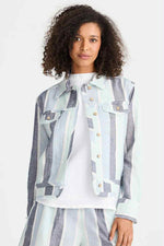 Load image into Gallery viewer, The Shanty Corporation Monza Jacket - Tulip Stripe [SZ:S]
