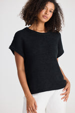 Load image into Gallery viewer, The Shanty Saffron Top - Black [SZ:XS]
