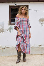 Load image into Gallery viewer, Talisman Savannah Dress - Picnic Check [SZ:XS]
