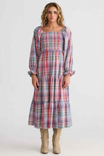Load image into Gallery viewer, Talisman Savannah Dress - Picnic Check [SZ:XS]
