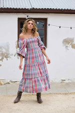 Load image into Gallery viewer, Talisman Savannah Dress - Picnic Check [SZ:XS]
